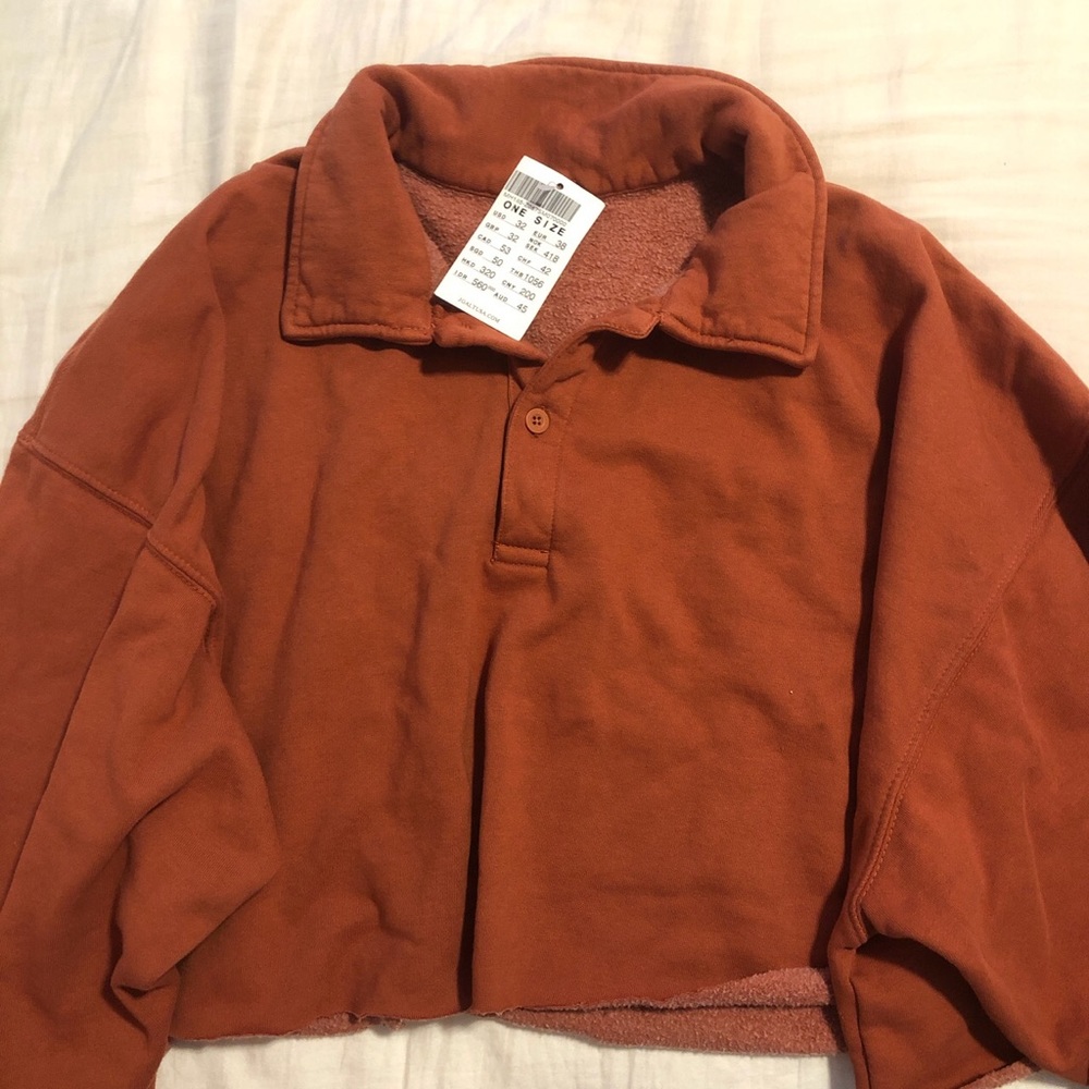 RARE Brandy Archer Sweater Cropped